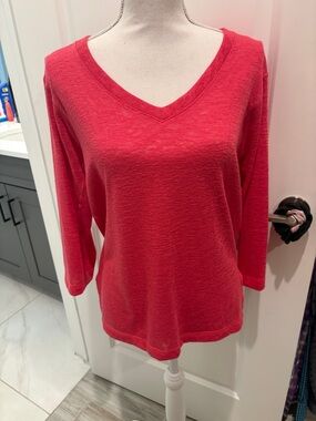 Nally & Millie 3/4 sleeve top small